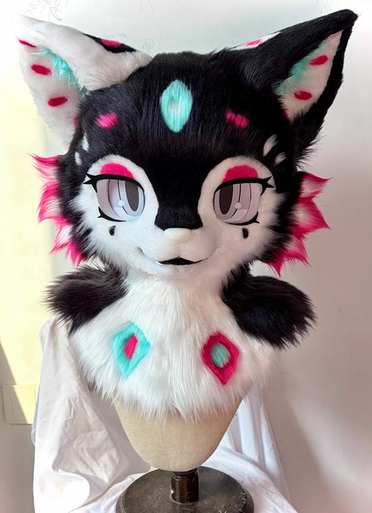 Kemono Fursuit Head | Japanese Style | Sponge Liner | Brand New | Ships from Japan