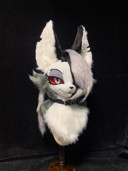 Toony Wolf Fursuit Head - Luna
