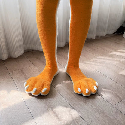 Fursuit Feet Paws - Claw Socks (Wolf/Fox/Cat)