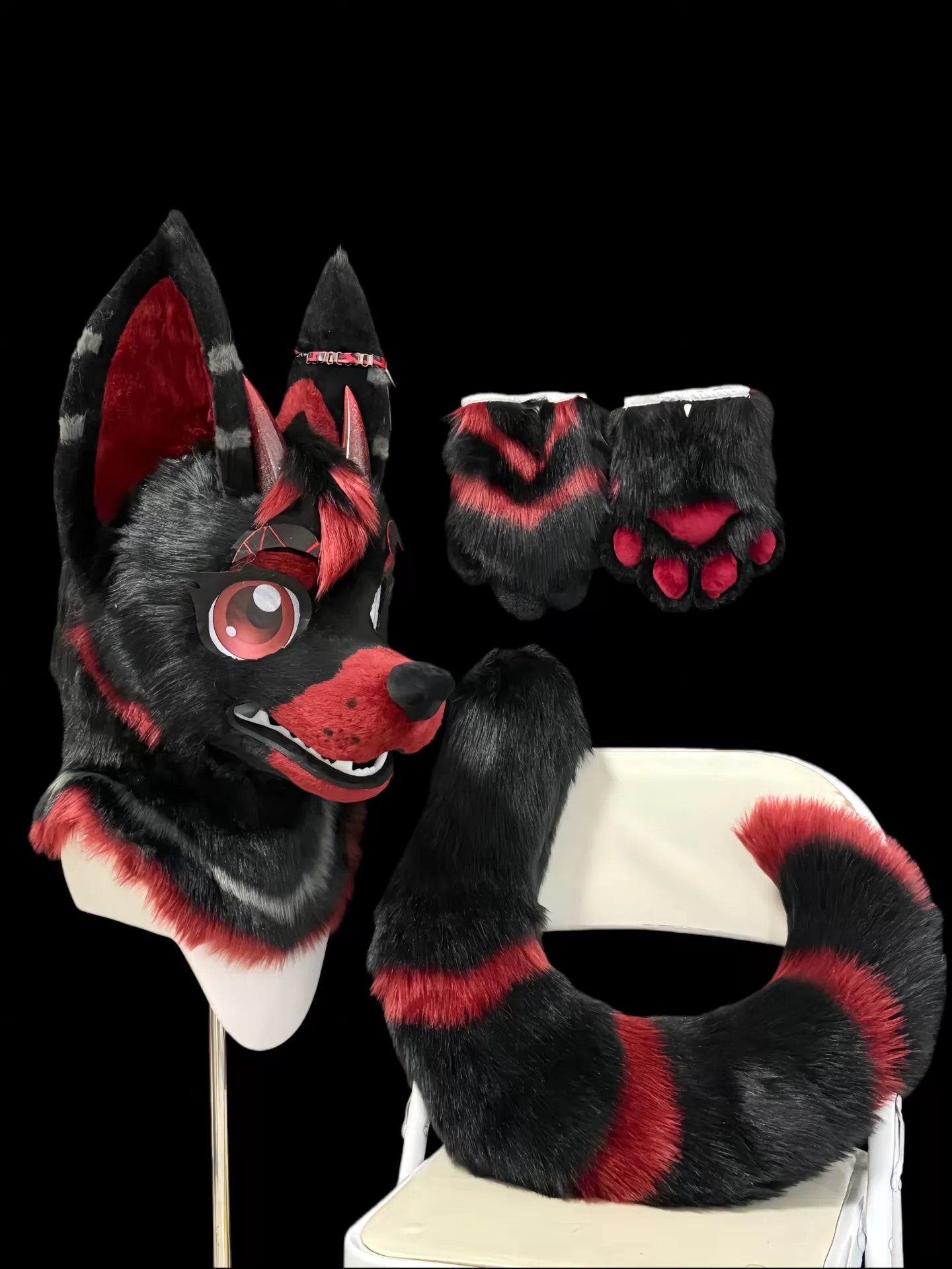 Kemono Fursuit Head - Premium Full Head with Neck