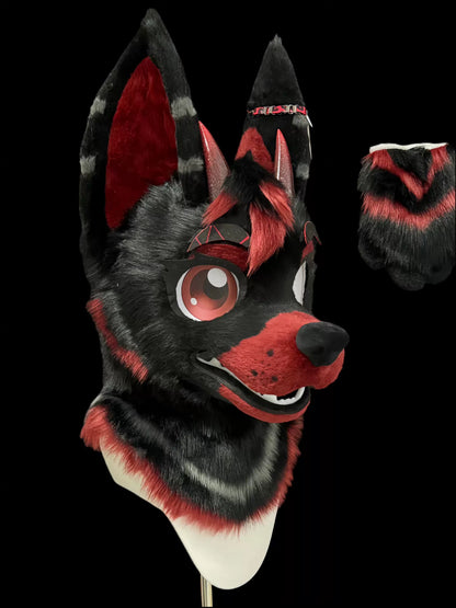 Kemono Fursuit Head - Premium Full Head with Neck