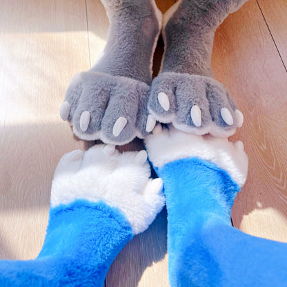 Fursuit Feet Paws - Claw Socks (Wolf/Fox/Cat)