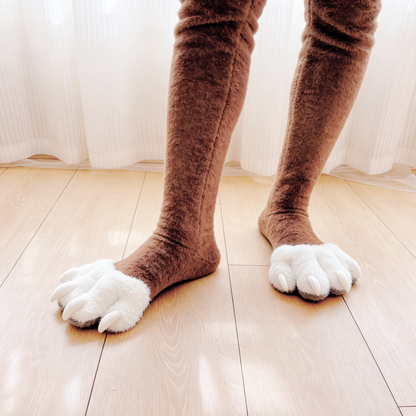 Fursuit Feet Paws - Claw Socks (Wolf/Fox/Cat)