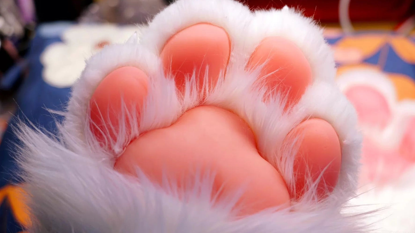 Fursuit Paw Gloves - Cat Style with Toe Beans