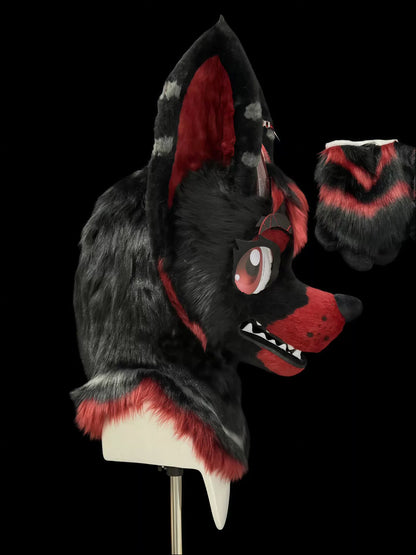 Kemono Fursuit Head - Premium Full Head with Neck