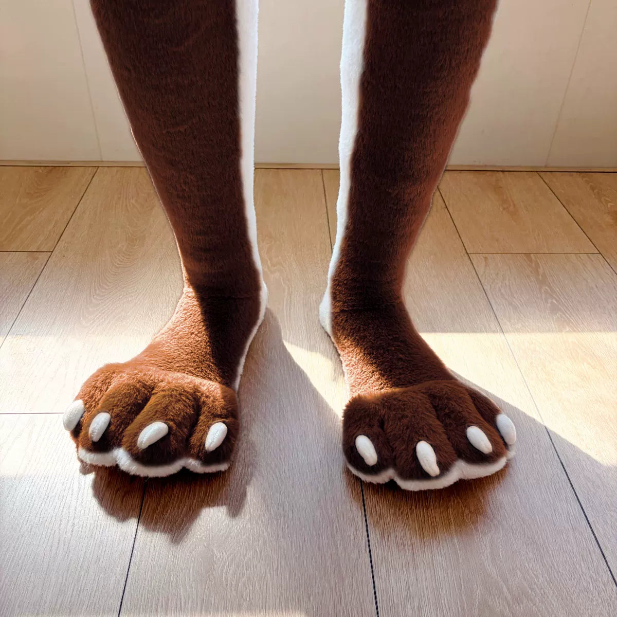 Fursuit Feet Paws - Claw Socks (Wolf/Fox/Cat)