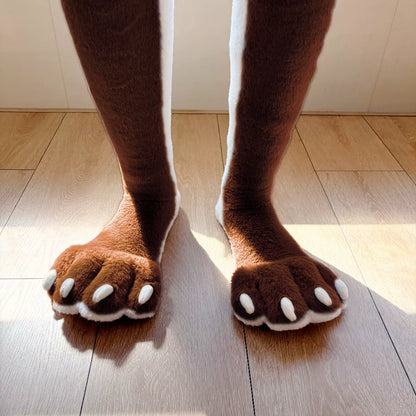 Fursuit Feet Paws - Claw Socks (Wolf/Fox/Cat)