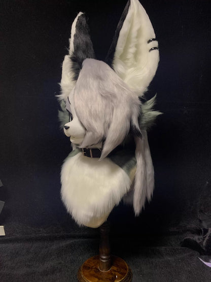 Toony Wolf Fursuit Head - Luna