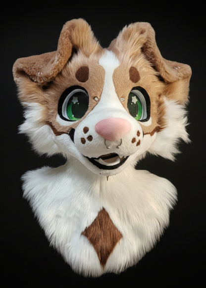 Kemono Kigurumi Fur Mask - Dog Style