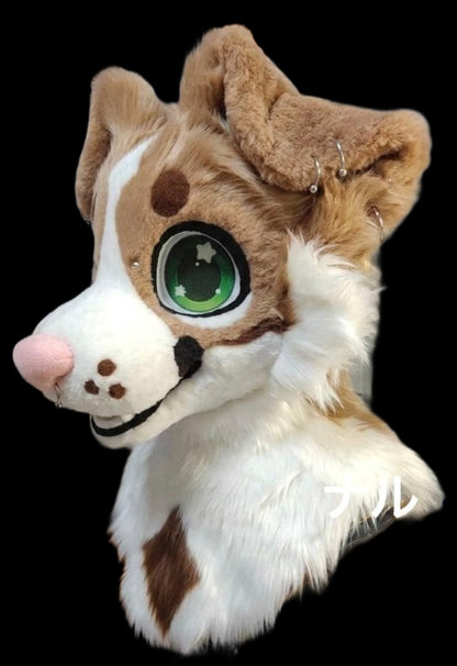Kemono Kigurumi Fur Mask - Dog Style